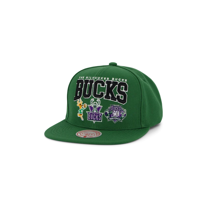 Bucks Champ Stack Snapback