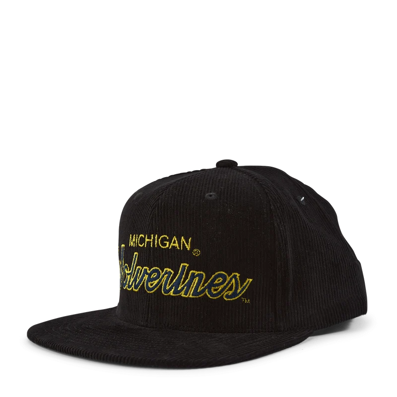 Cord Script Snapback