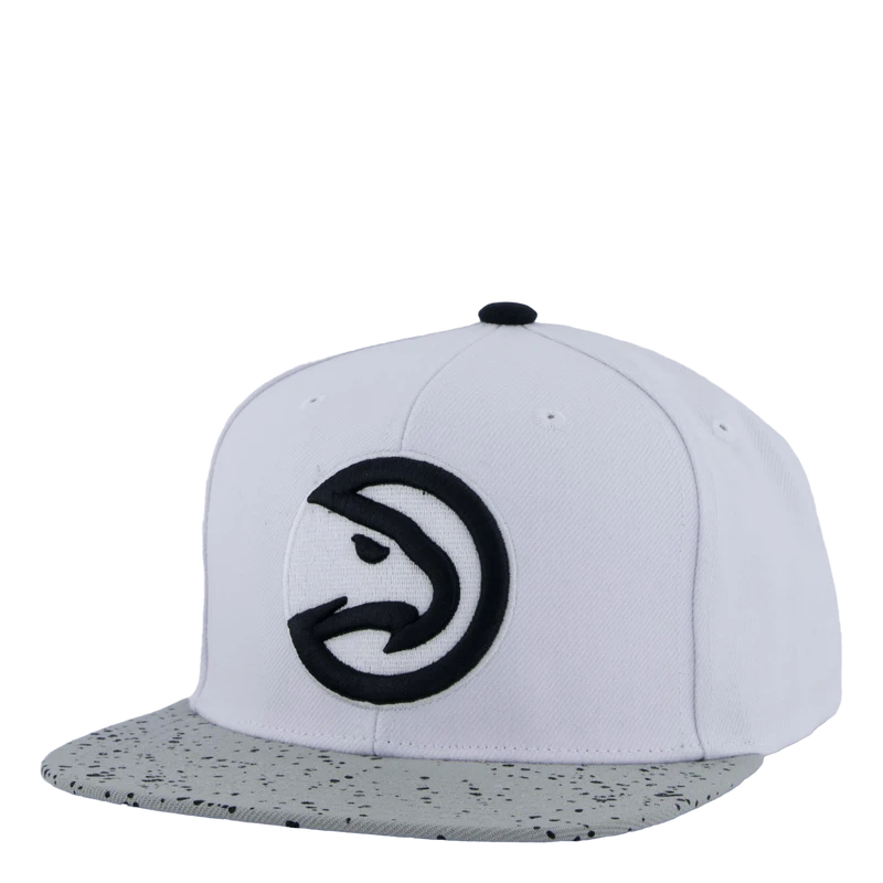 Cement Top Snapback White/silver