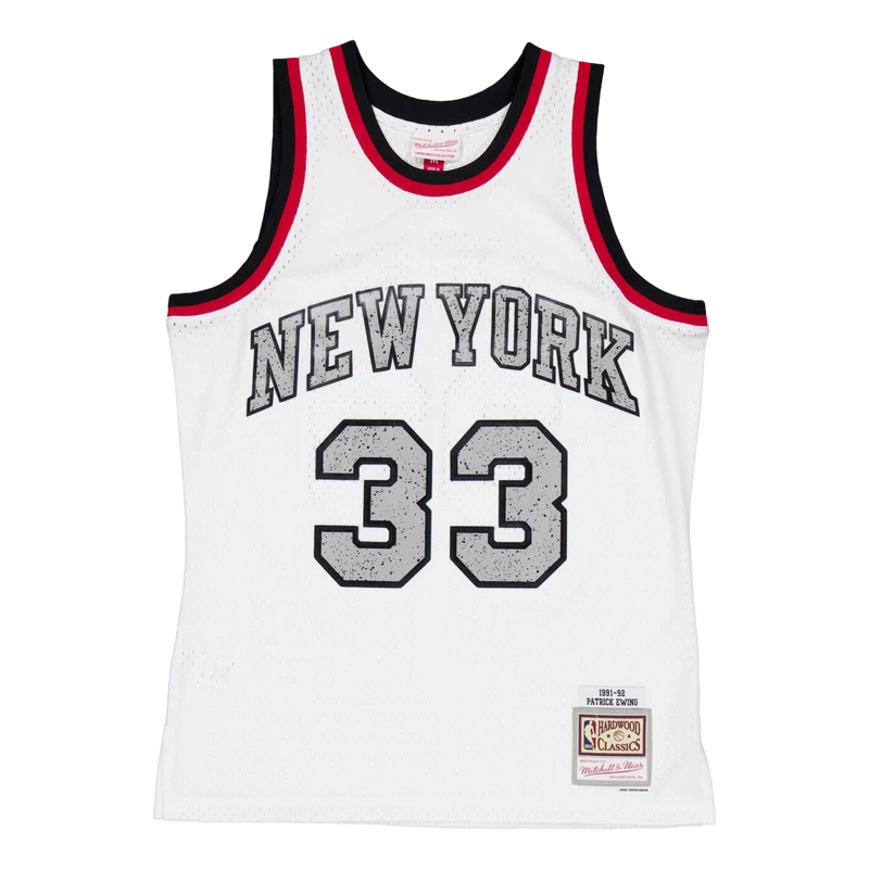 Cracked Cement Swingman Jersey White