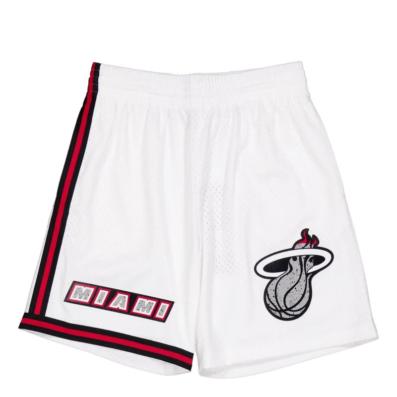 Cracked Cement Swingman Shorts White