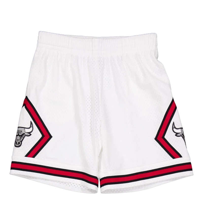 Cracked Cement Swingman Short White