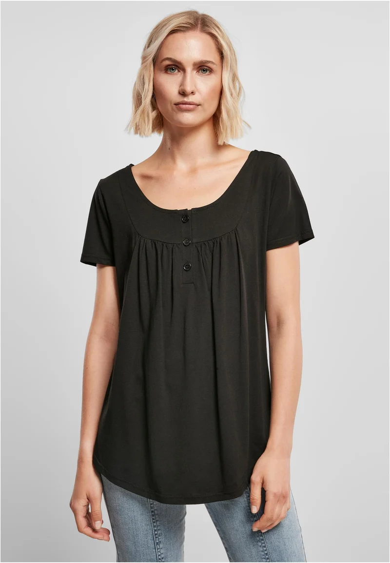 UC Viscose Button Up Tee