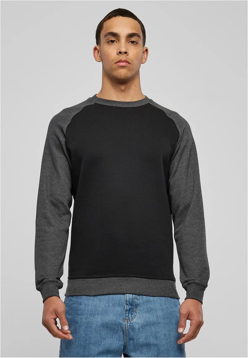 UC 2-tone Raglan Crewneck