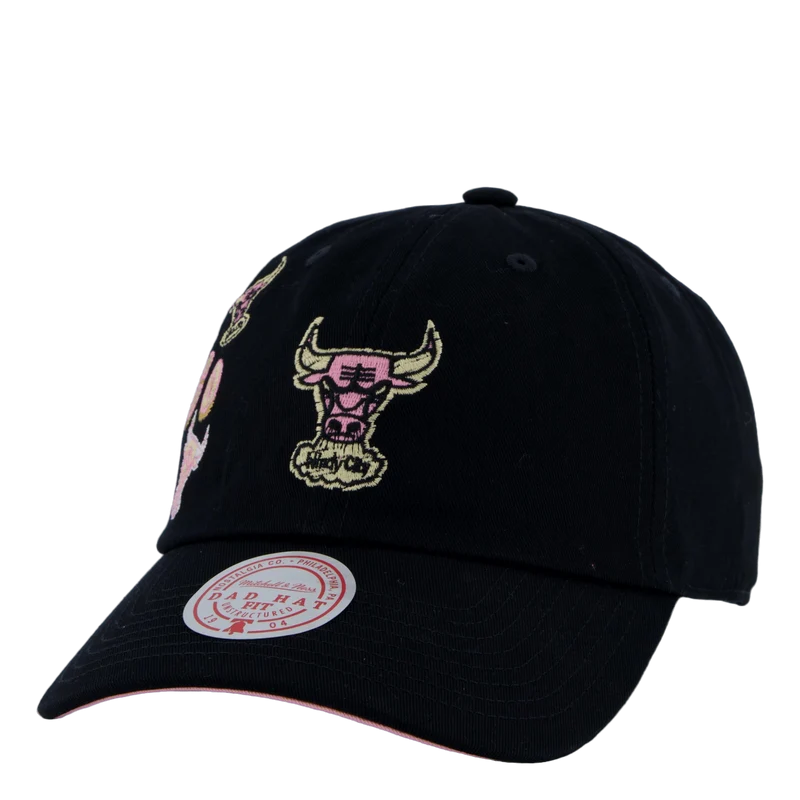 Bulls Sidewalk Sketch Strapback HWC