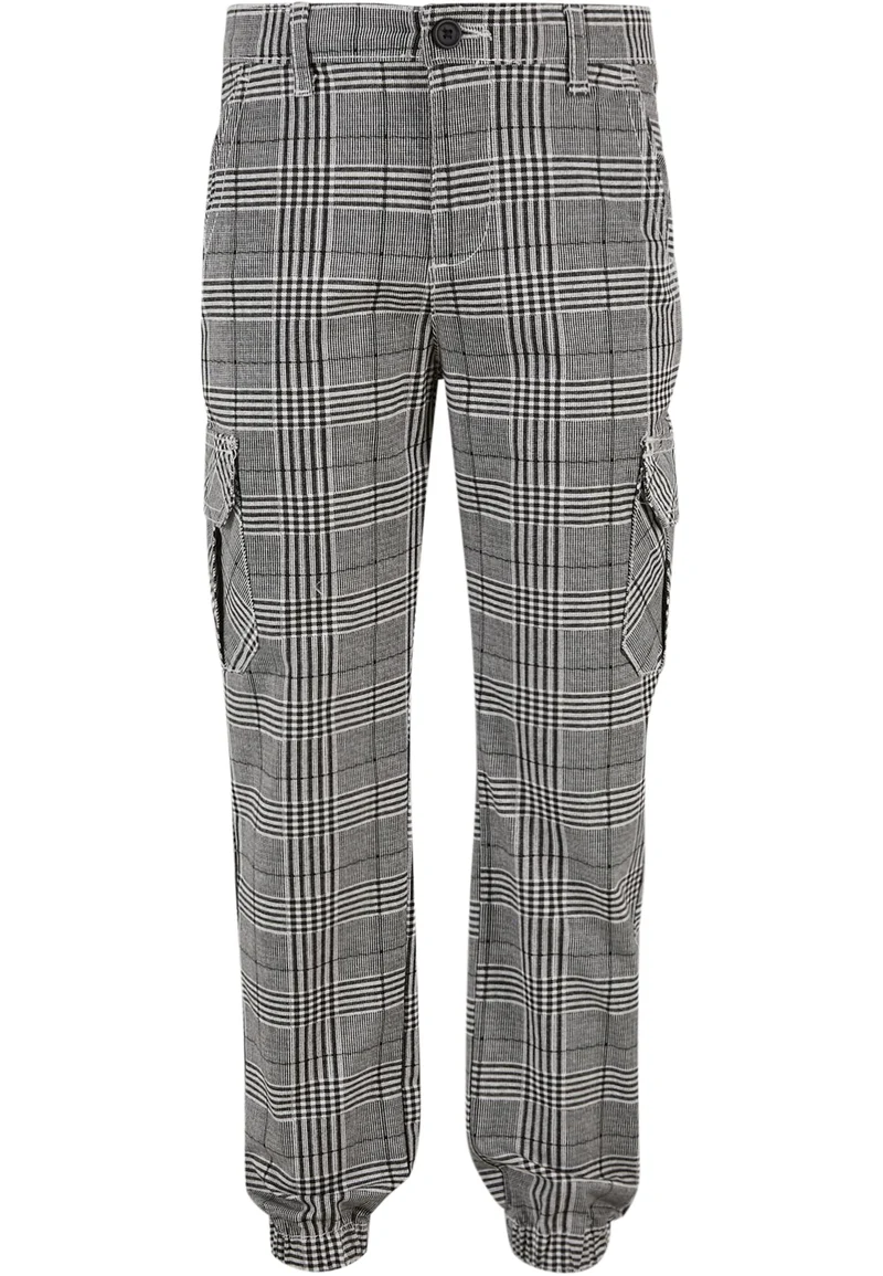 UC Boys AOP Glencheck Cargo Jog Pants