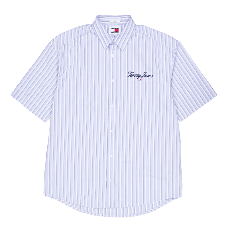 Tjm Rlx Stripe Luxe Shirt Moderate Stripe