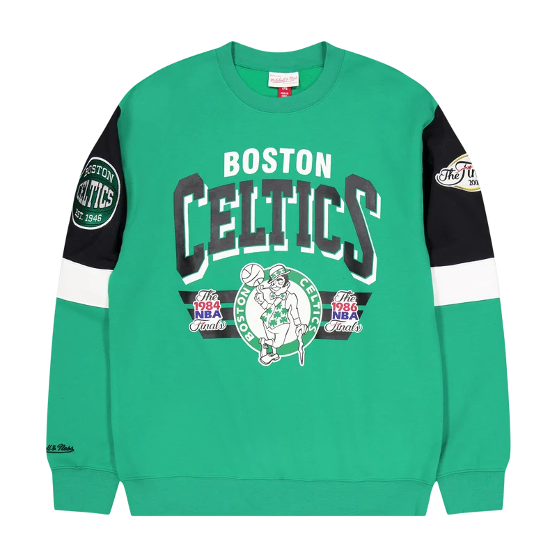 Celtics All Over Crew 3.0 Kelly Green