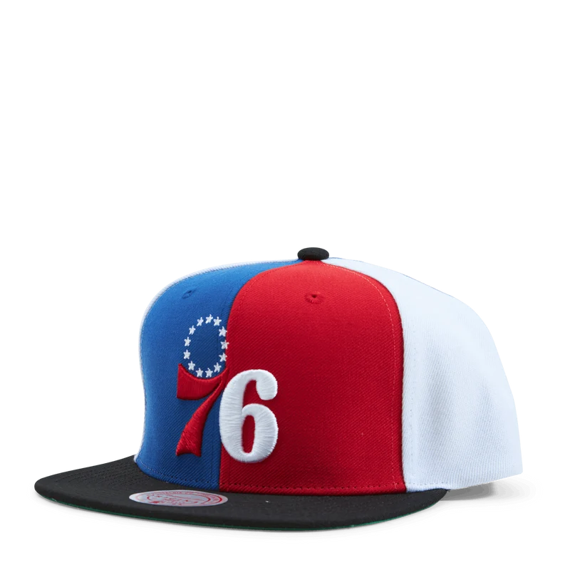 76ers Team Era Pinwheel Snapback
