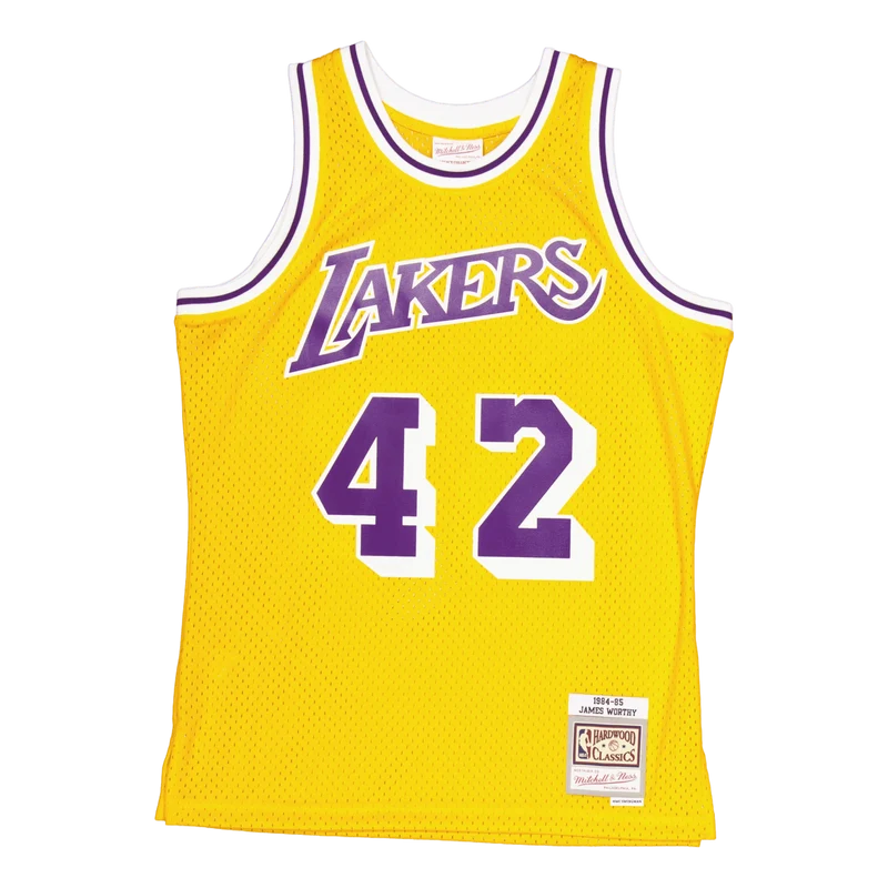 Swingman Jersey 84-85 Light Gold