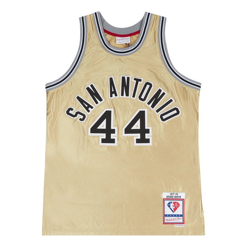 Spurs Nba 75th Gold Swingman Gold