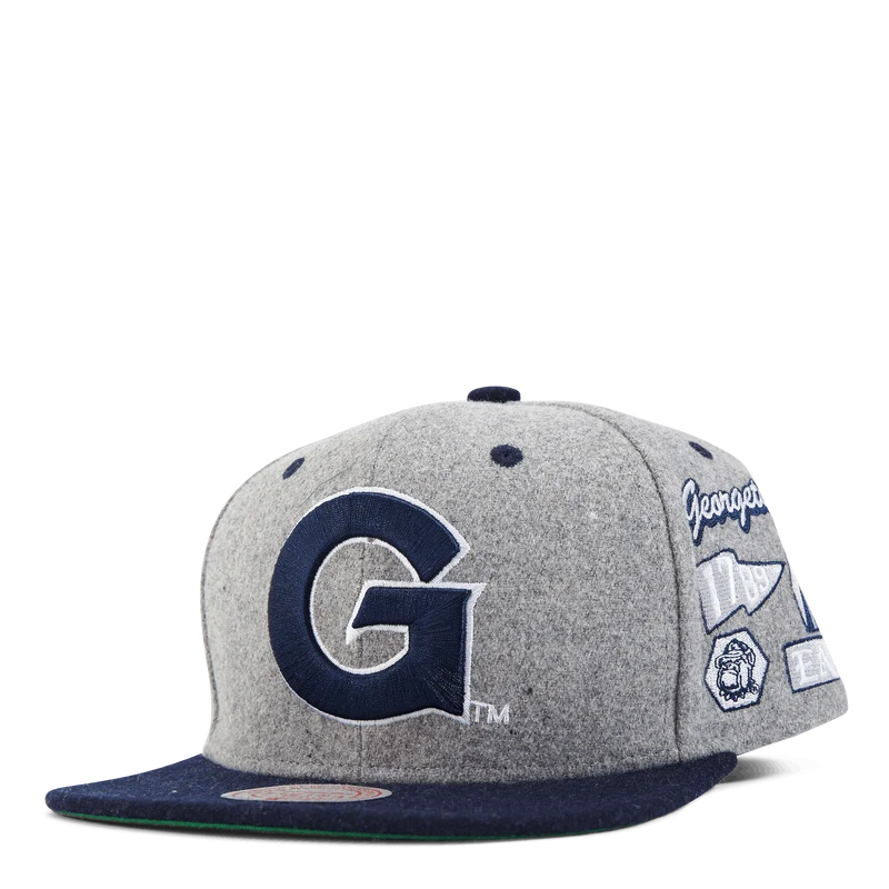 Hoyas Melton Patch Snapback