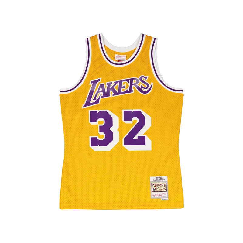 Los Angeles Lakers 84-85 Magic Light Gold