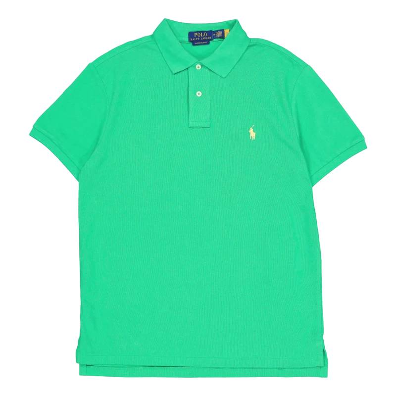 Polo Ralph Lauren Custom Slim Fit Mesh Polo Shir Classic