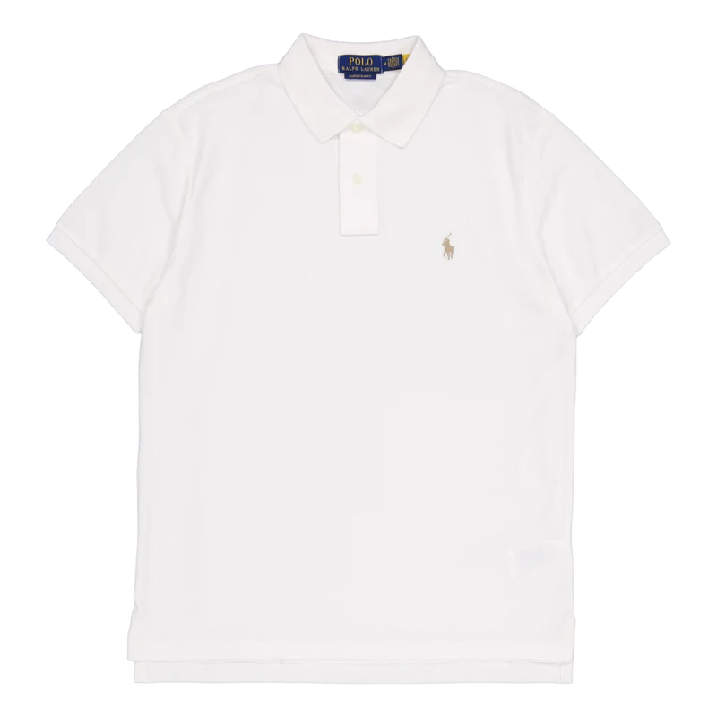 Polo Ralph Lauren Custom Slim Fit Mesh Polo Shir Deckwash