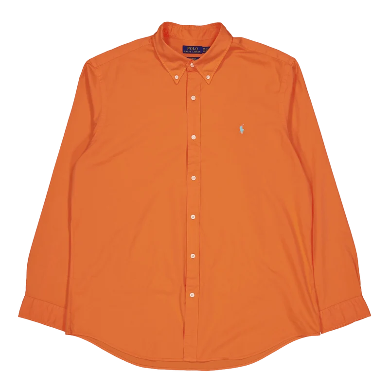 Polo Ralph Lauren Custom Fit Twill Shirt Summer Coral
