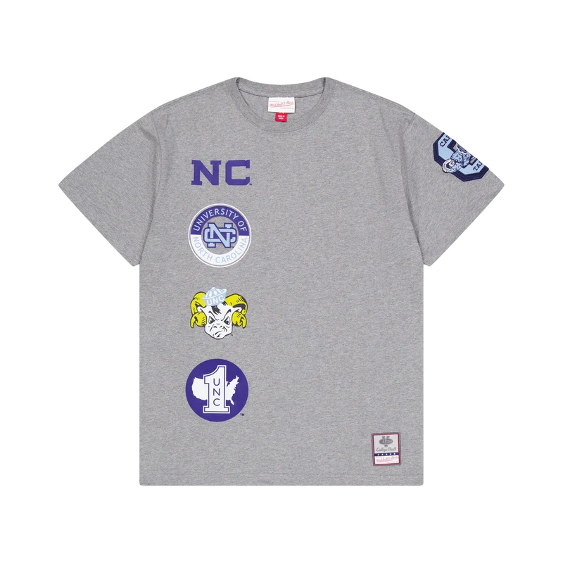 M&n City Collection S/s Tee Grey Heather