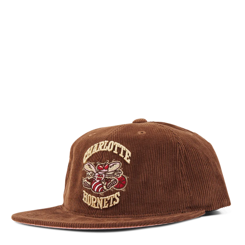 Hornets Bsb Cord Deadstock Snapback