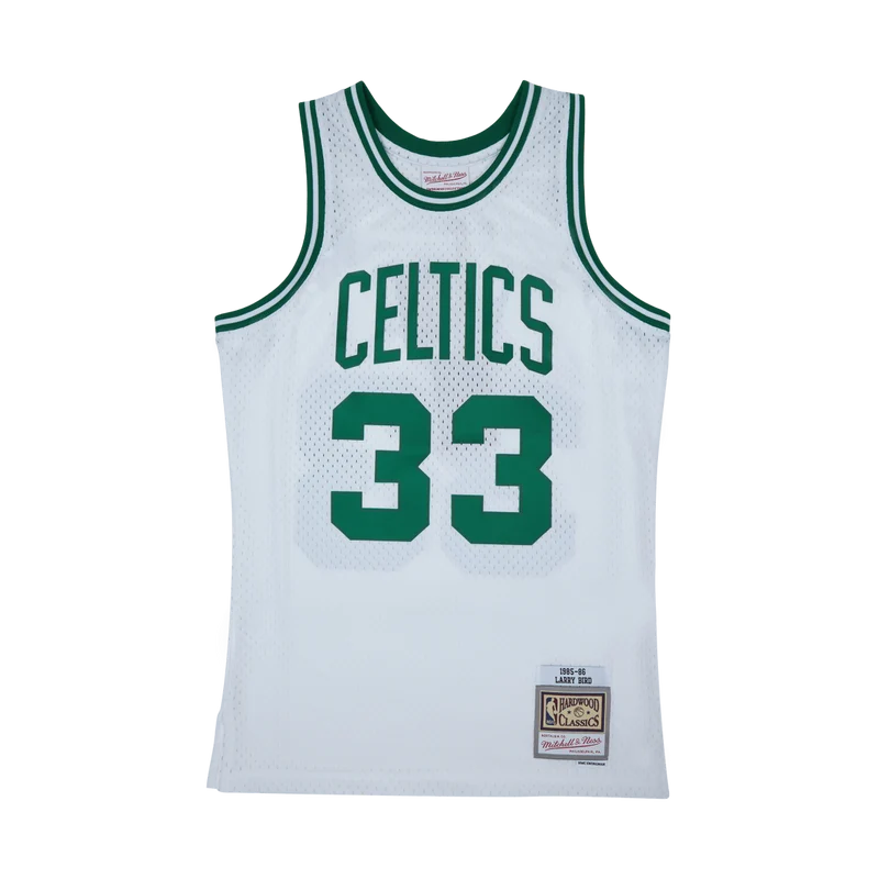 Celtics Home 85-86 Swingman Jersey - Larry Bird