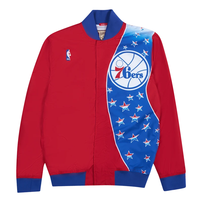 76ers Authenticentic Warm Up Jacket 1993