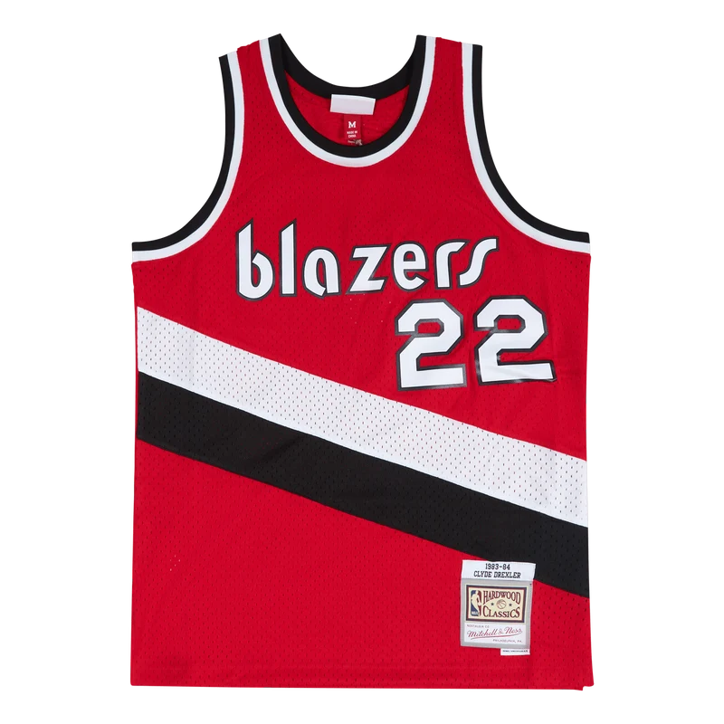 Blazers Swingman Jersey - Clyde Drexler