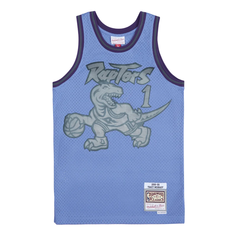 Raptors Space Knit Swingman Jersey - Tracy McGrady