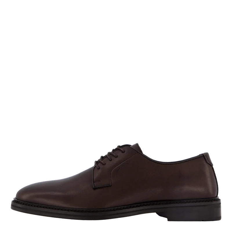 Bidford Low Lace Shoe Dark Brown