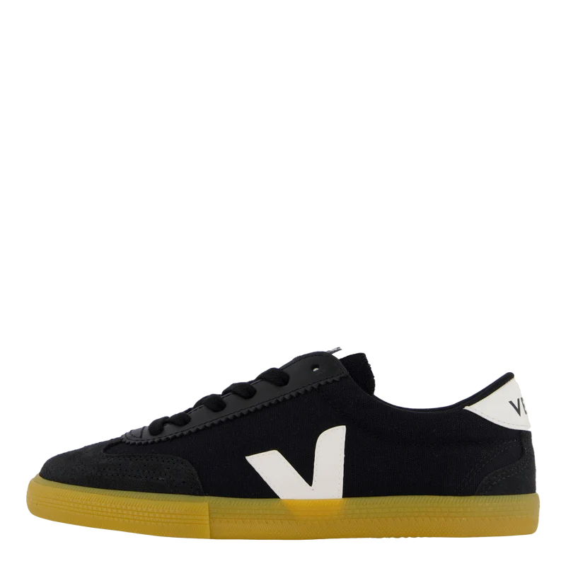Volley Volley Canvas Blck_white_natur
