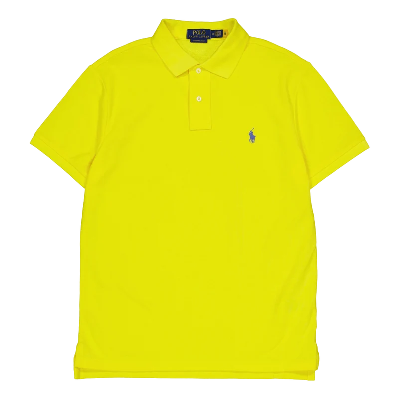 Polo Ralph Lauren Custom Slim Fit Mesh Polo Shirt