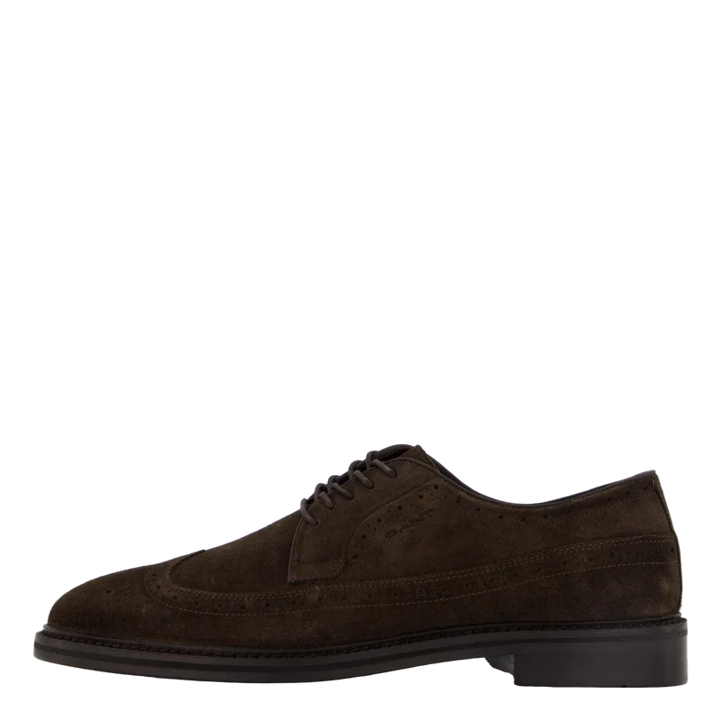 Bidford Low Lace Shoe Coffee Brown