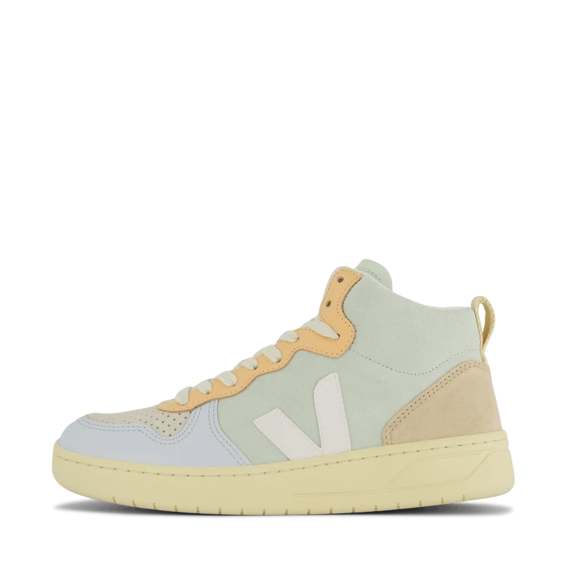 V-15 Suede Jade White Multico
