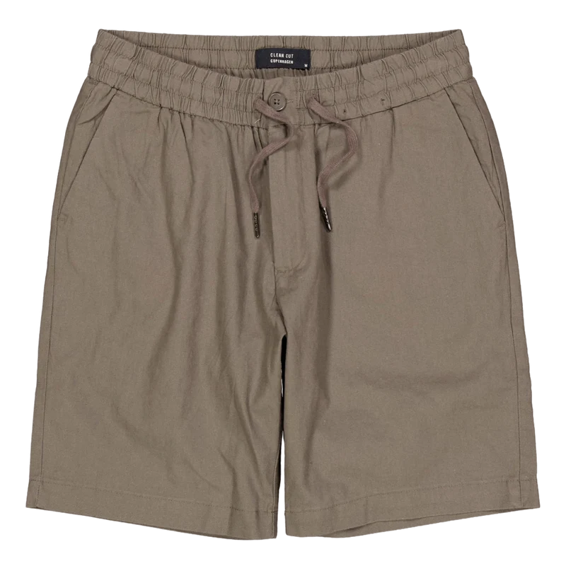 Barcelona Cotton / Linen Short Dusty Green