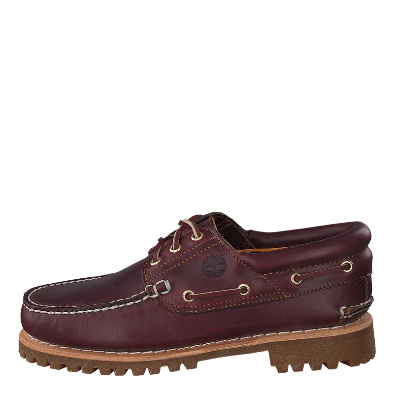 Authentics 3 Eye Classic Burgundy Pull Up