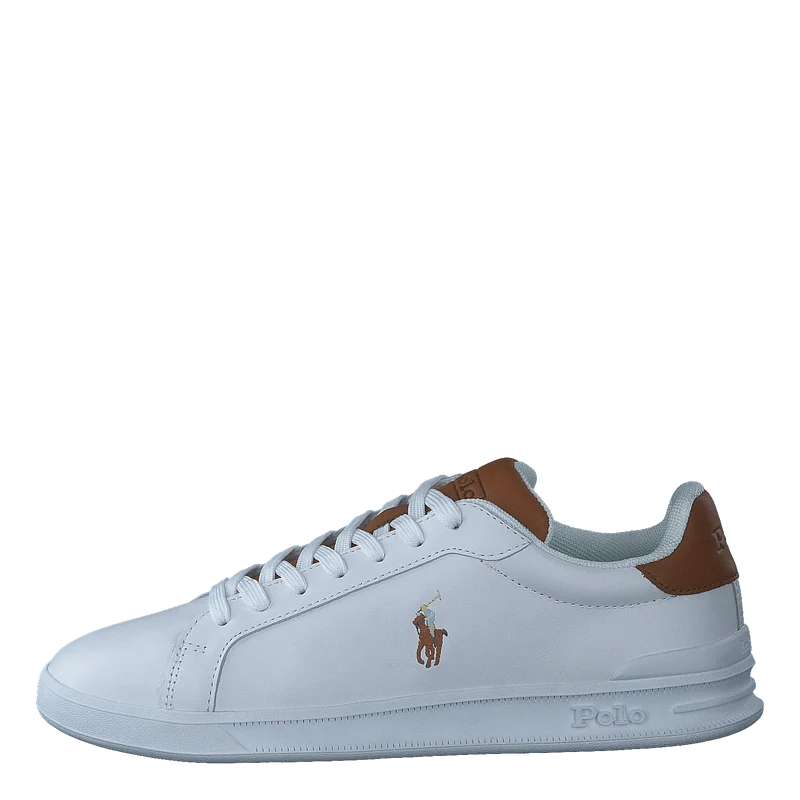 Heritage Court II Leather Sneaker White / Tan