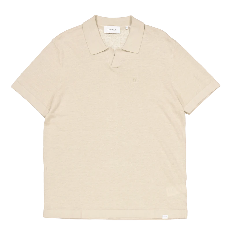 Emmanuel Polo Knit Light Desert