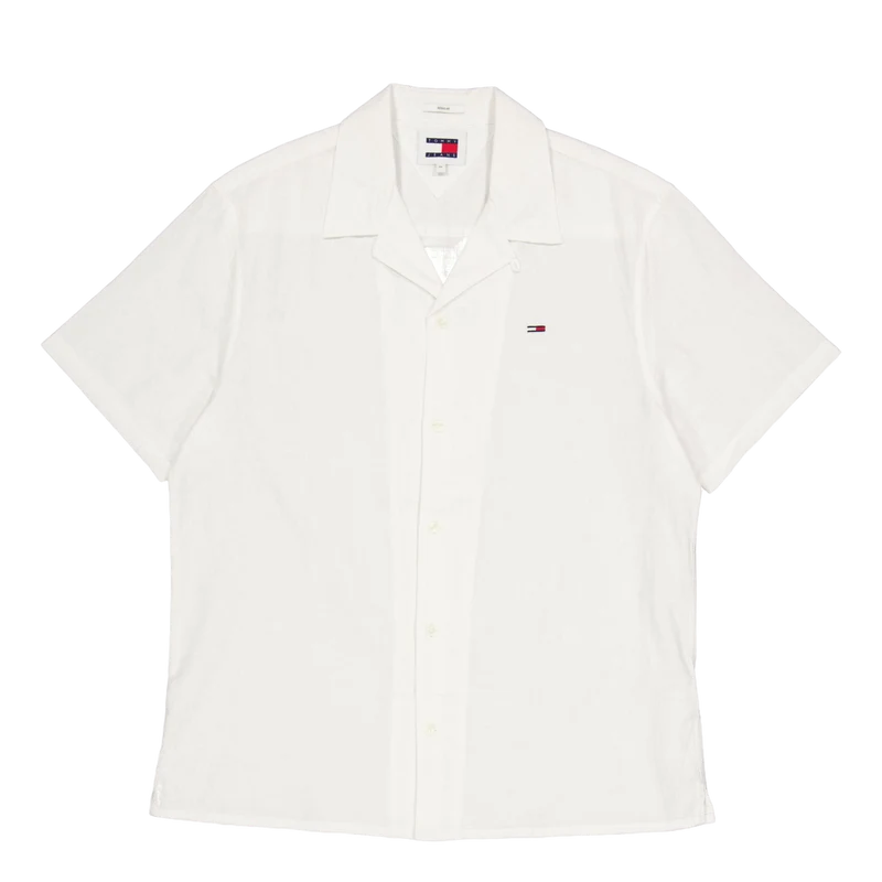 Tjm Linen Blend Camp Shirt Ext