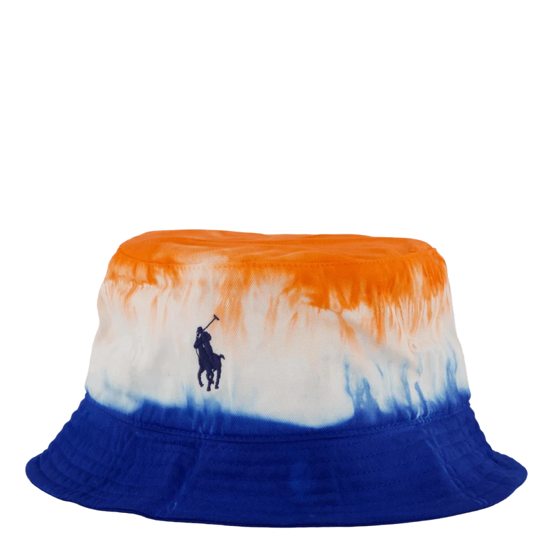 16/1 Twill-loft Bucket Hat Brght Sgnl Orange/spa Royal