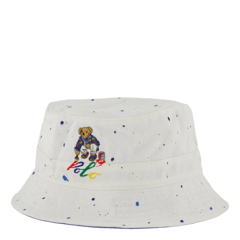 Denim-loft Bucket Hat White