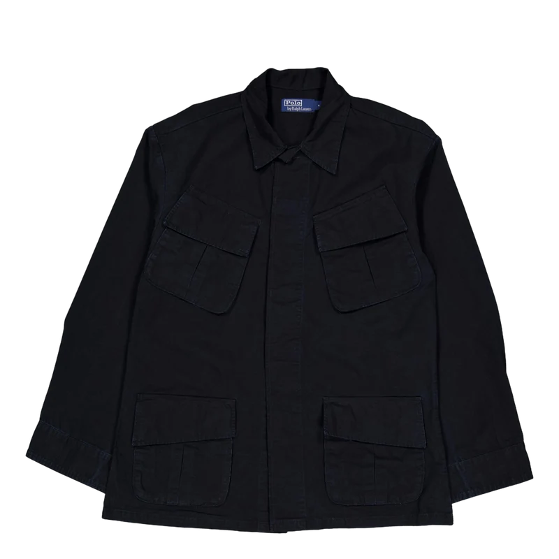 20/1 Twill-jungle Polo Black