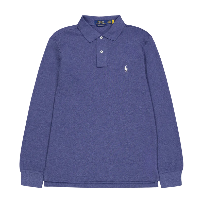 Polo Ralph Lauren Basic Mesh Custom Slim L/s