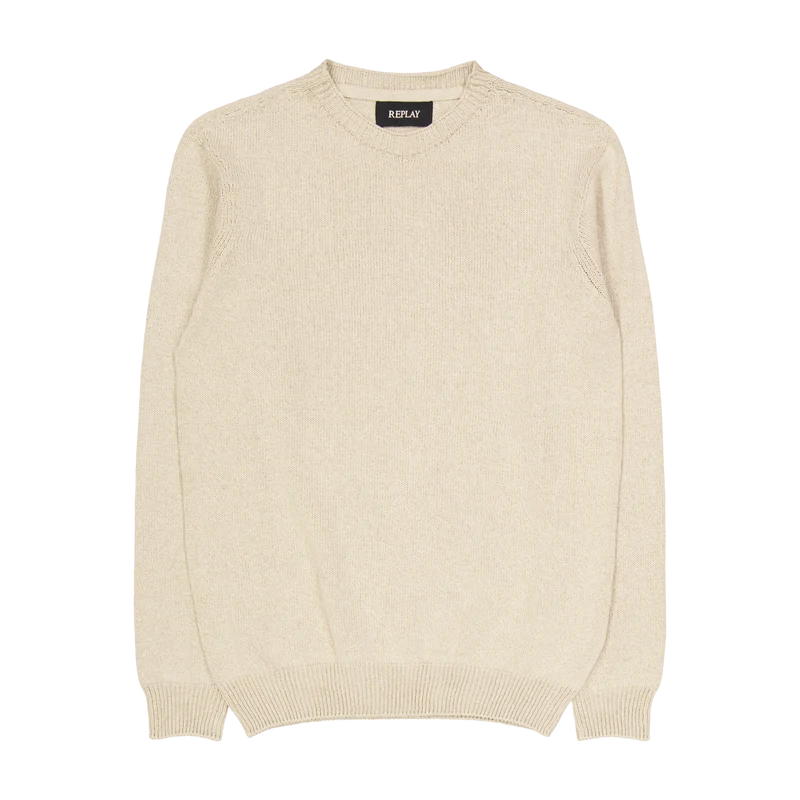 Cotton Knit Sweater 756 Sandshell