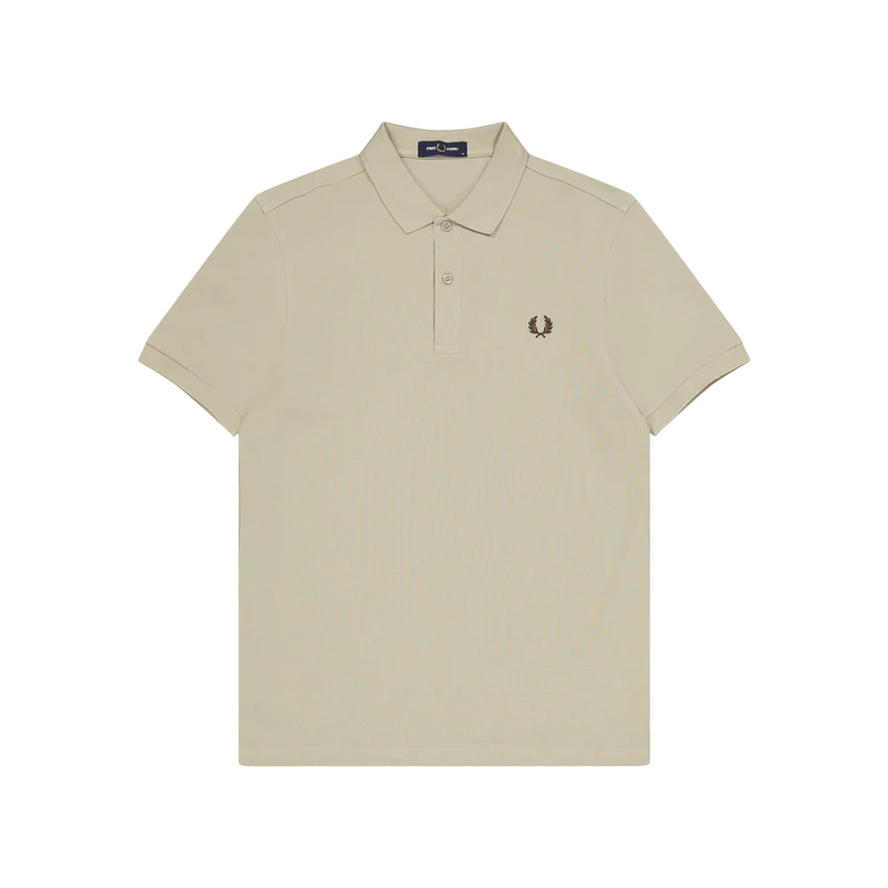 Plain Fred Perry Shirt U84 Warm brick