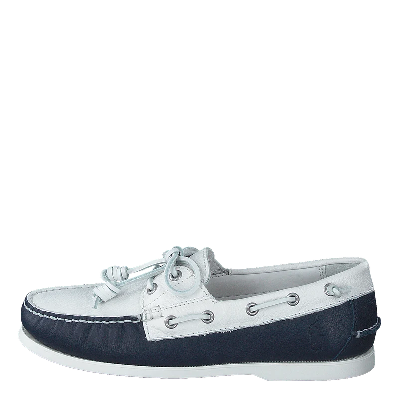 Polo Ralph Lauren Merton Two-Tone Leather Boat Shoe