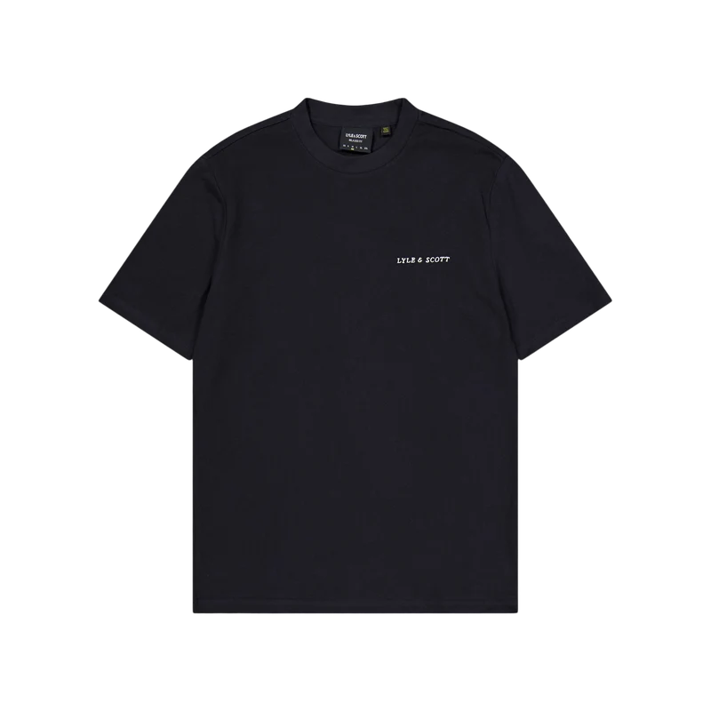 Embroidered Logo T-shirt X087 Saddle