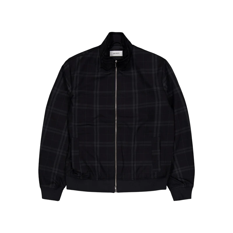 Les Deux Como Check Harrington Wool Mél