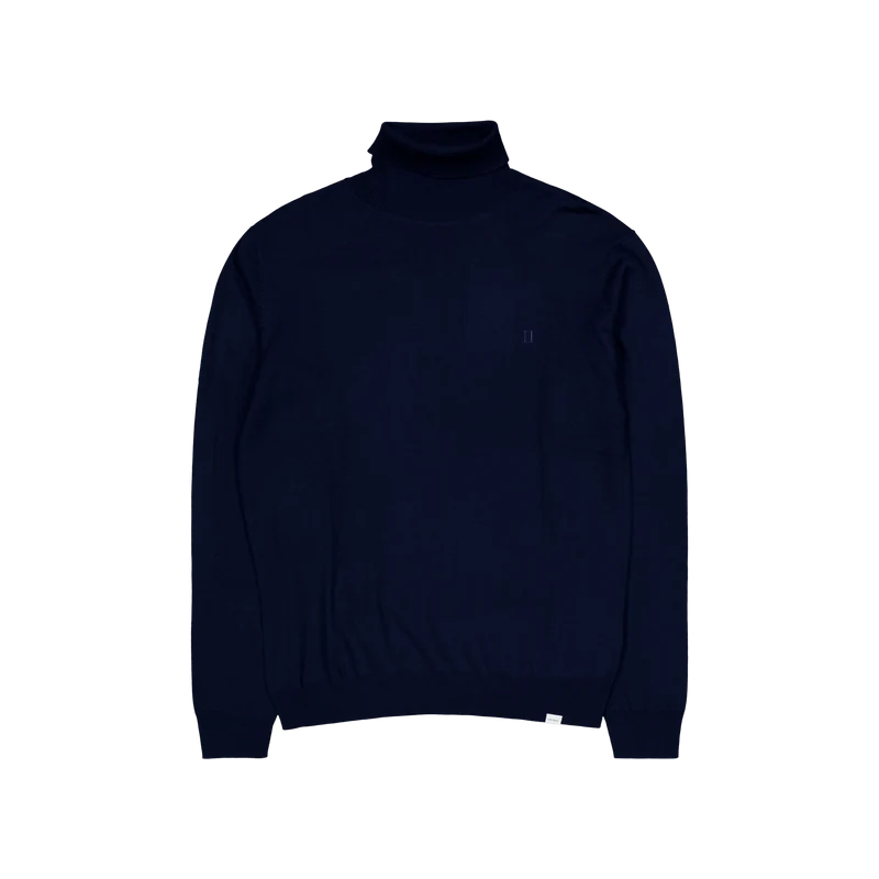 Les Deux son Rollneck Merino Knit Dark
