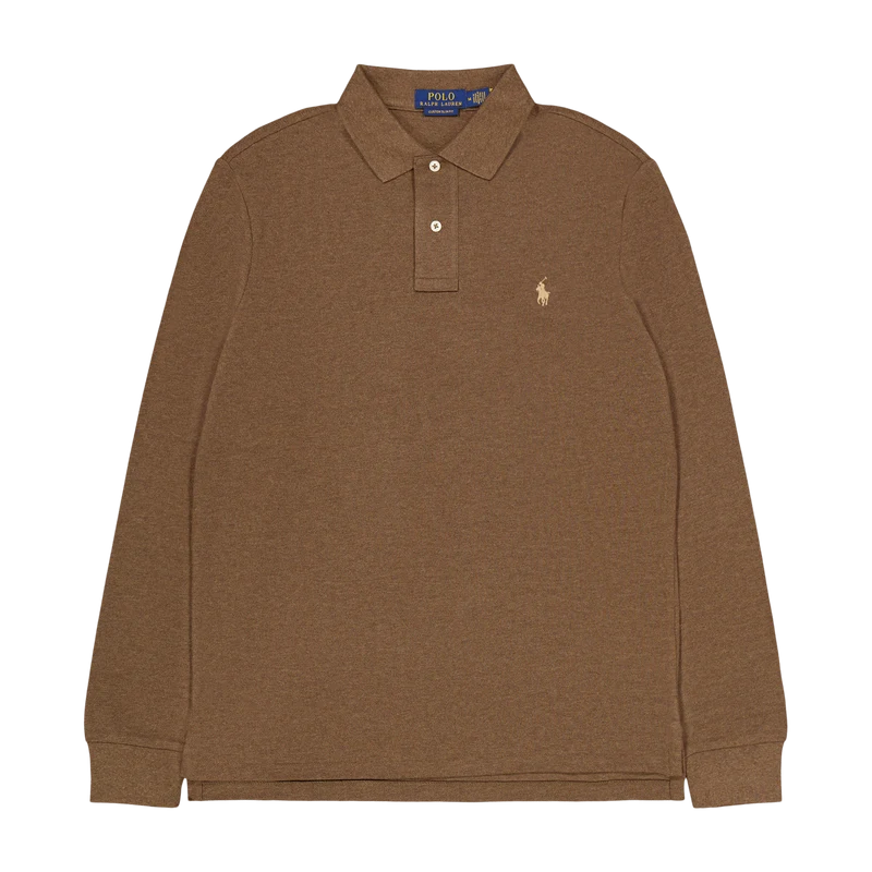 Polo Ralph Lauren Basic Mesh Custom Slim L/s
