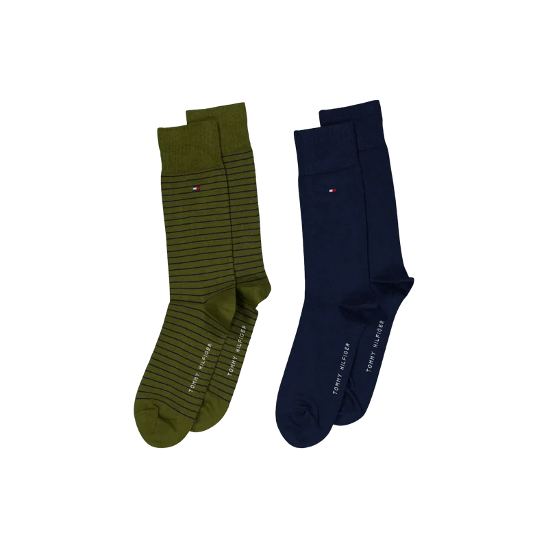 Th Men Small Stripe Sock 2p 033