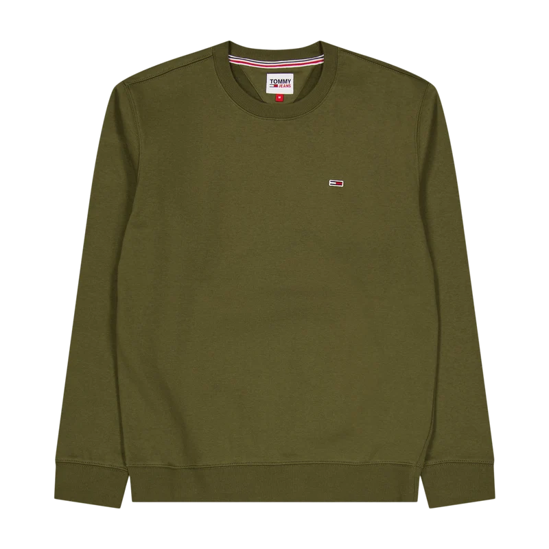 Tjm Regular Fleece C Neck Mr1 - Drab