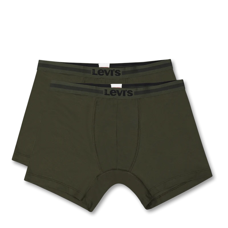 Levis Men Tencel Boxer Brief 2 004 Khaki